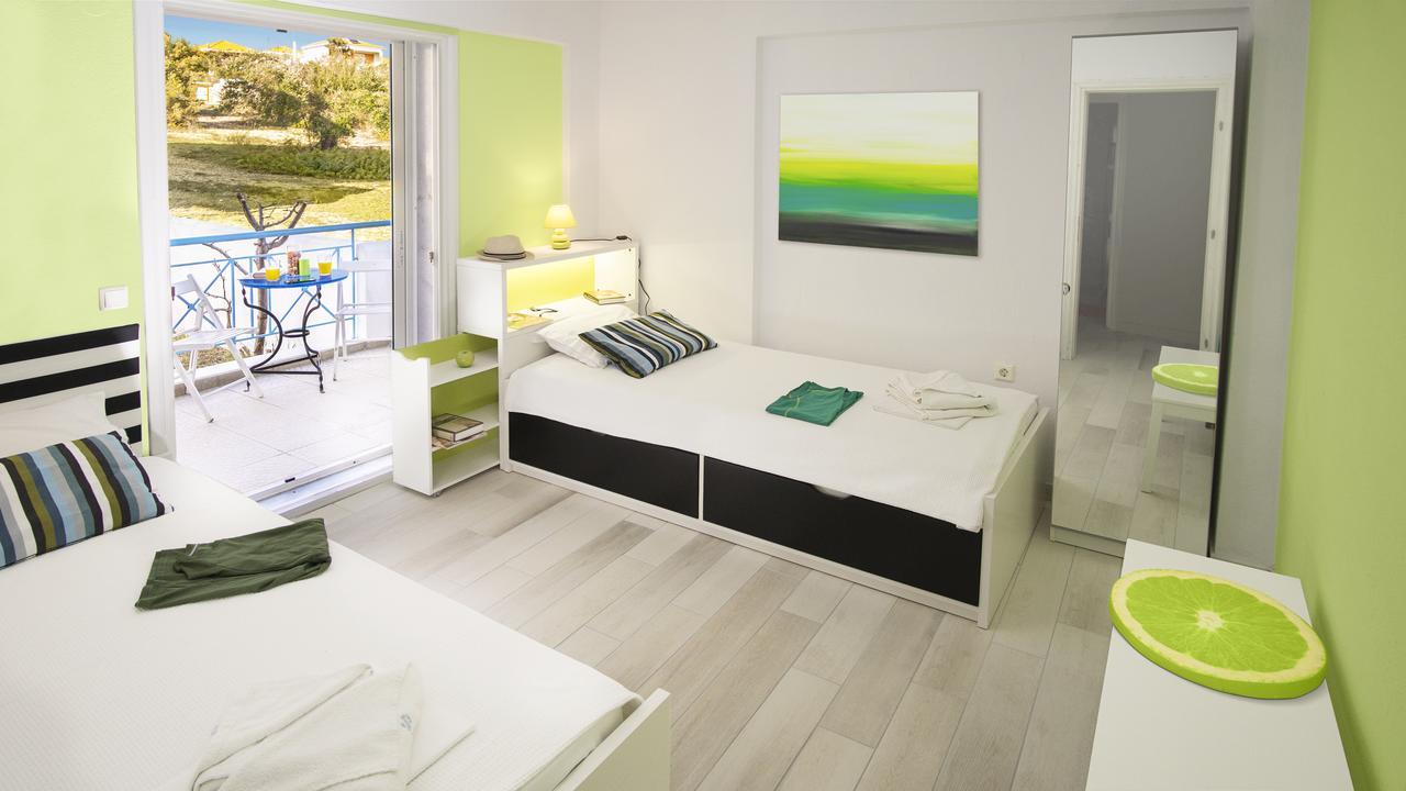 Gerakina Skala Holiday Houses 基拉奇尼 外观 照片